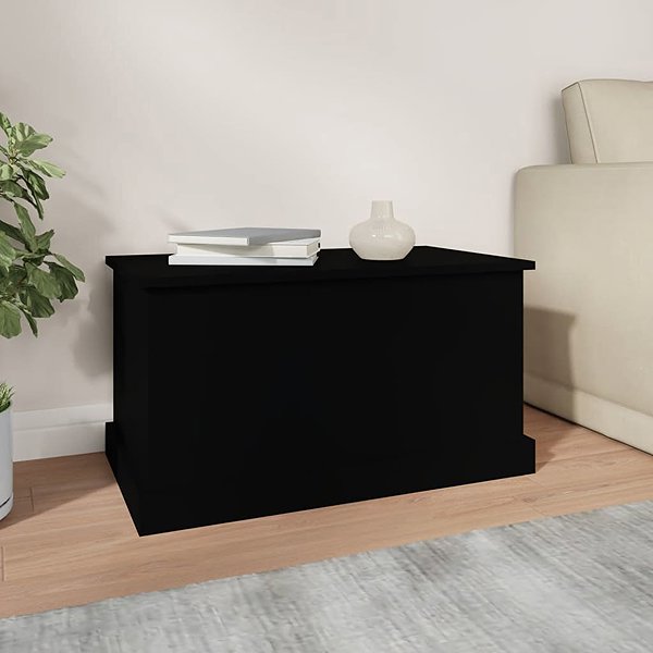 Truhla Shumee Úložný truhla 70 × 40 × 38 cm černý ...