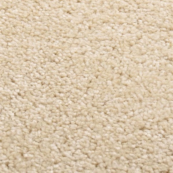 Shumee short pile rug 160×230cm beige .