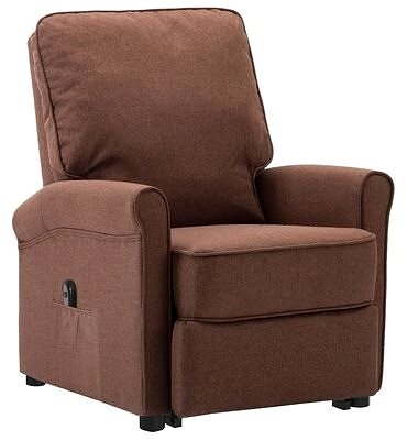 Křeslo SHUMEE relaxační křeslo, samet, tmavě zelené, 341231 ...