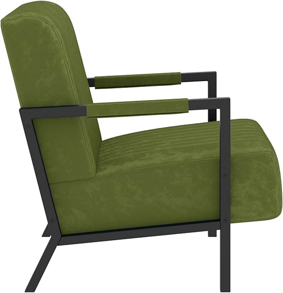 Křeslo SHUMEE relaxační křeslo, textil, hnědé, 328032 ...