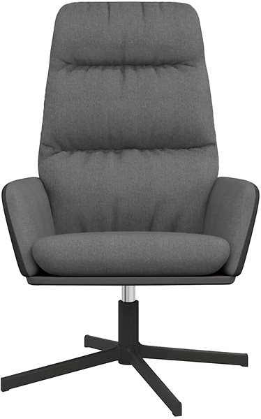 Křeslo SHUMEE relaxační židle, textil, taupe, 327642 ...