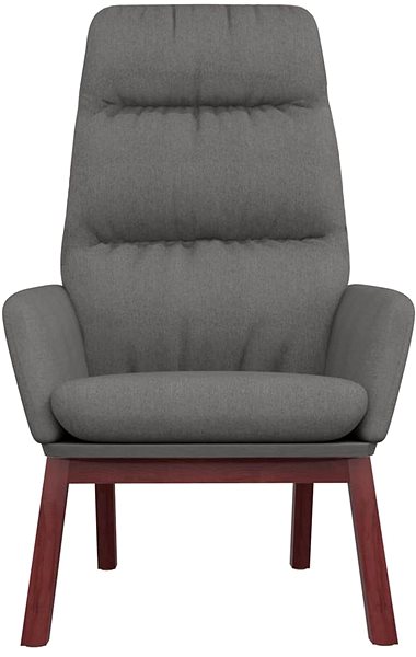 Křeslo SHUMEE relaxační židle, textil, vínová, 327597 ...