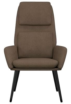 Kreslo Relaxačné kreslo taupe textil, 341321 ...