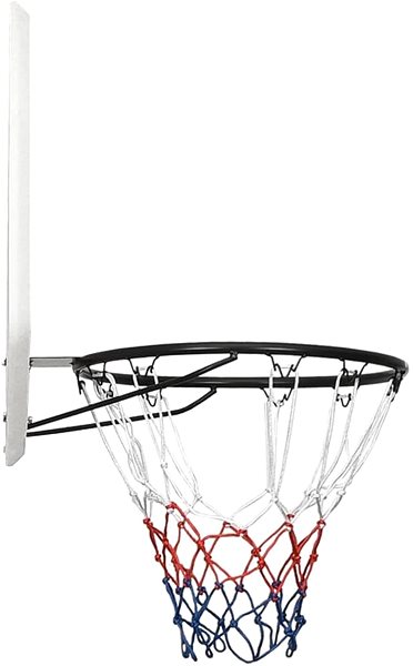 Basketbalový kôš Shumee Basketbalový kôš biely 90 × 60 × 2 cm polyetylén ...