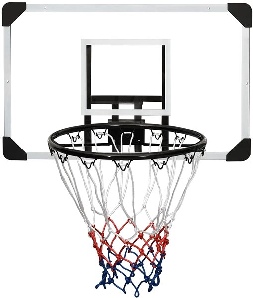 Basketbalový kôš Shumee Basketbalový kôš s priehľadnou doskou 71 × 45 × 2,5 cm polykarbonát ...