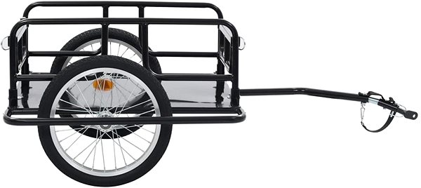 SHUMEE Bicycle trolley Bicycle trolley, steel, 130 × 73 × 48,5 cm, black .