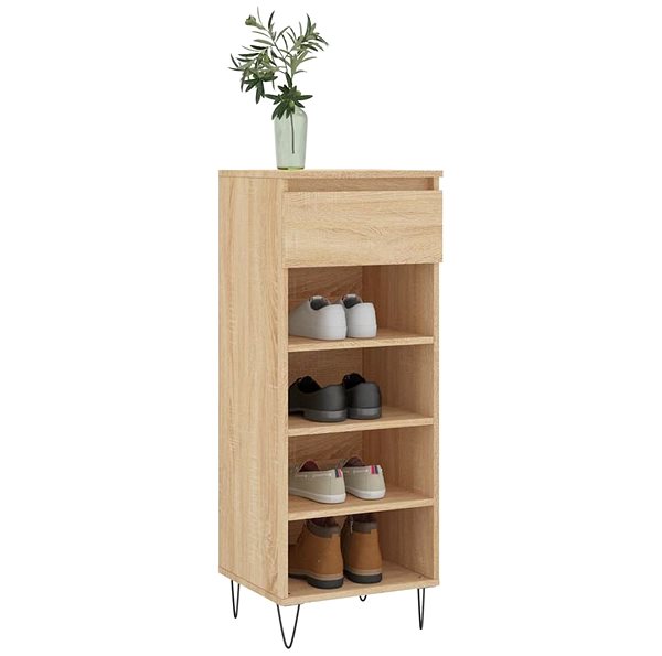 Botník Shumee Botník 40 × 36 × 105 cm, 831463, dub sonoma ...