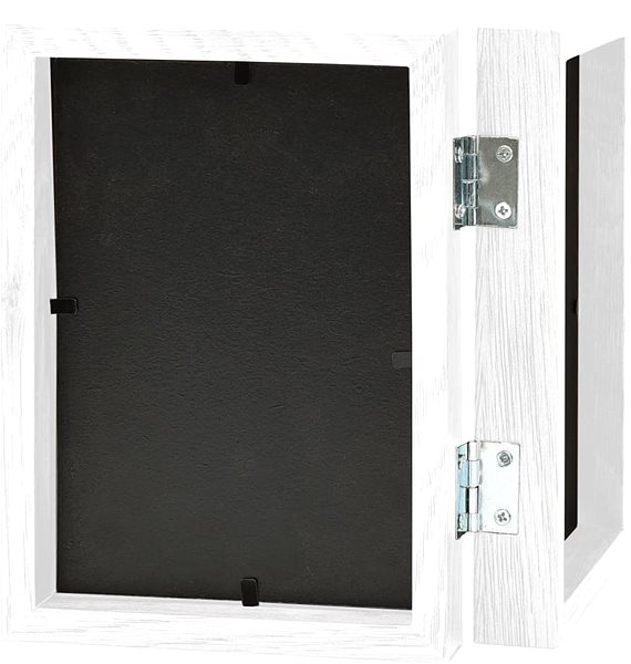 Photo Frame Shumee Two-piece photo frame, 13 × 18 cm, white ...