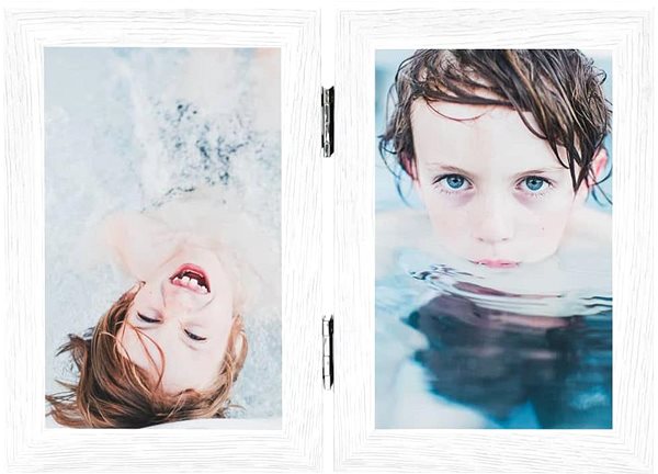 Photo Frame Shumee Two-piece photo frame, 21 × 29,7 cm, white ...