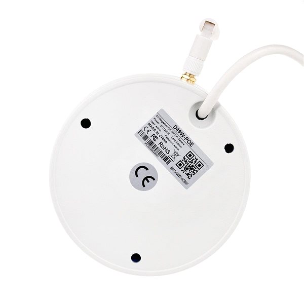 IP Camera Secutek 5MP P2P IP dome camera SBS-B49WPOE Bottom side