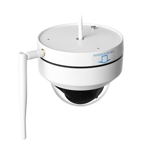 IP Camera Secutek PTZ WiFi camera SBS-D79W - 5MP, 5x optical zoom Lateral view