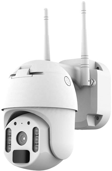 IP Camera Secutek Battery-powered solar 4G IP PTZ camera SBS-QSD05G Screen