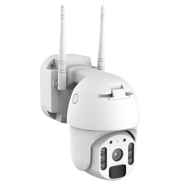 IP Camera Secutek Battery-powered solar 4G IP PTZ camera SBS-QSD05G Lateral view