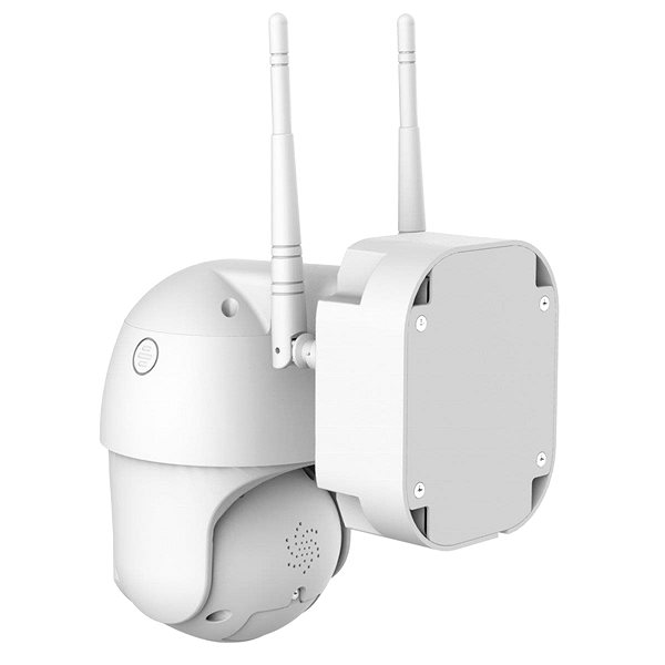 IP Camera Secutek Battery-powered solar 4G IP PTZ camera SBS-QSD05G Back page