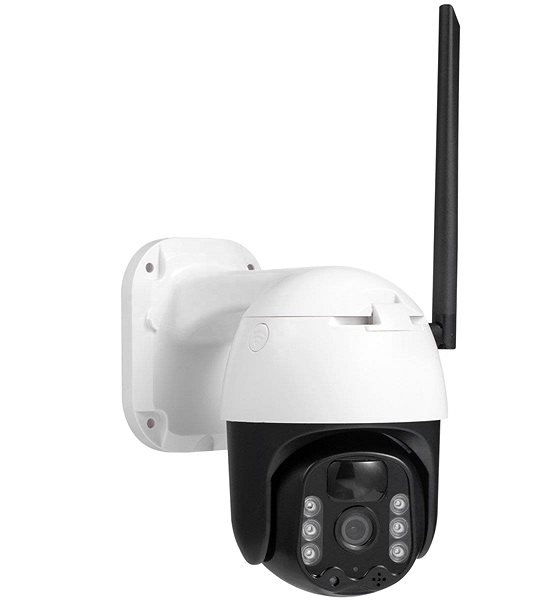 IP Camera Secutek Battery powered solar WiFi IP PTZ camera SBS-QSD05W Screen