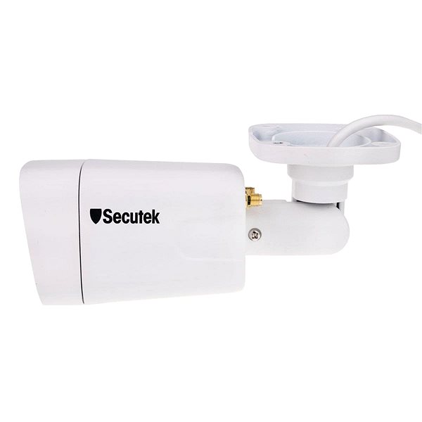 IP Camera Secutek 4G IP camera with recording SBS-NC19G - 5MP Lateral view