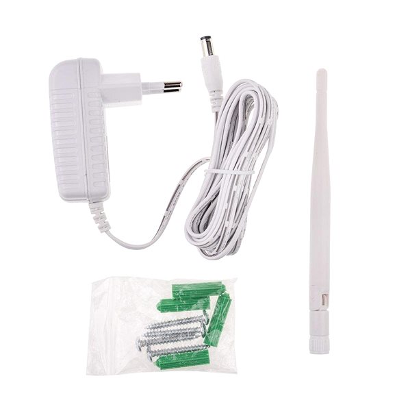 IP Camera Secutek 4G IP camera with recording SBS-NC19G - 5MP Package content