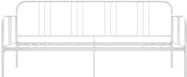 Postel Shumee Rám postele/pohovky - bílý, kovový, 90 × 200 cm ...