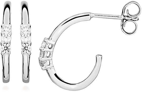Silver Cat SC638 earrings (Ag 925/1000, 1.58g).