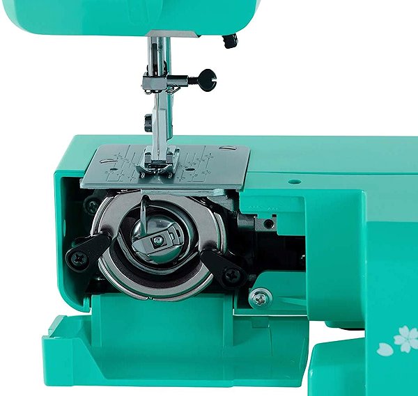 Janome Juno E1015 Green sewing machine.