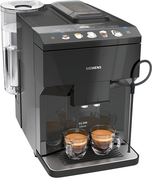 Automatic Coffee Machine Siemens TP501R09 Lateral view