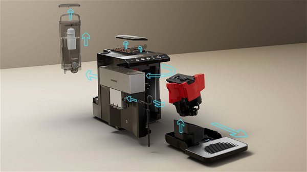 Automata kávéfőző SIEMENS TP516RX3 EQ500 classic ...