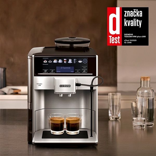 Automatic Coffee Machine Siemens TE653M11RW Lifestyle