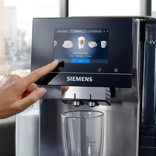 Automata kávéfőző Siemens TQ707R03 EQ700 Jellemzők/technológia