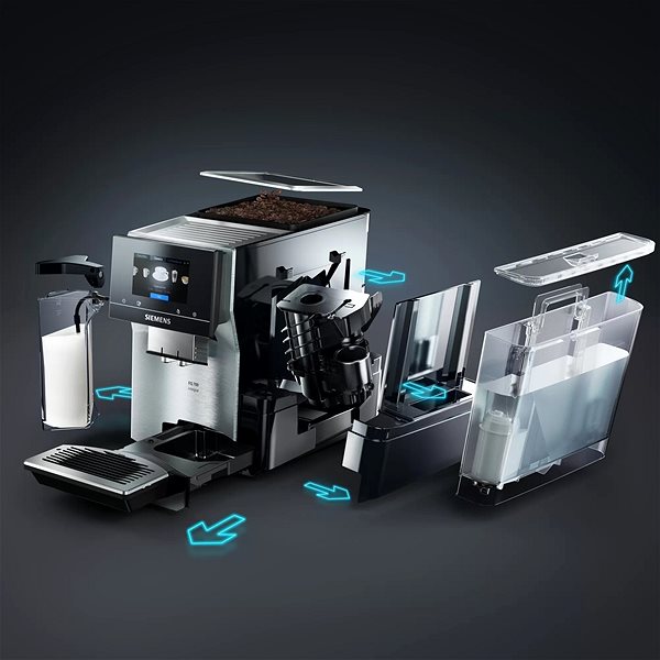 Automatický kávovar SIEMENS TQ707R03 EQ700 Integral Vlastnosti/technológia