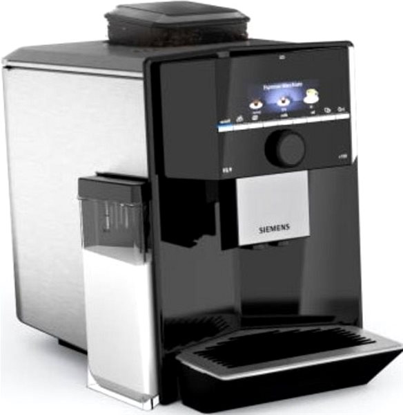 Automatic Coffee Machine Siemens TI921309RW Lateral view