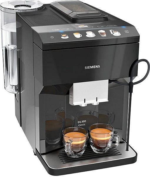 Automatic Coffee Machine Siemens TP503R09 Lateral view