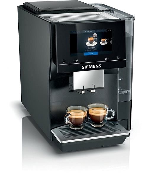 Automatic Coffee Machine Siemens TP707R06 Lateral view