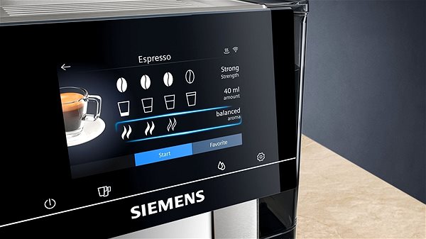 Automata kávéfőző SIEMENS TP707R06 Jellemzők/technológia