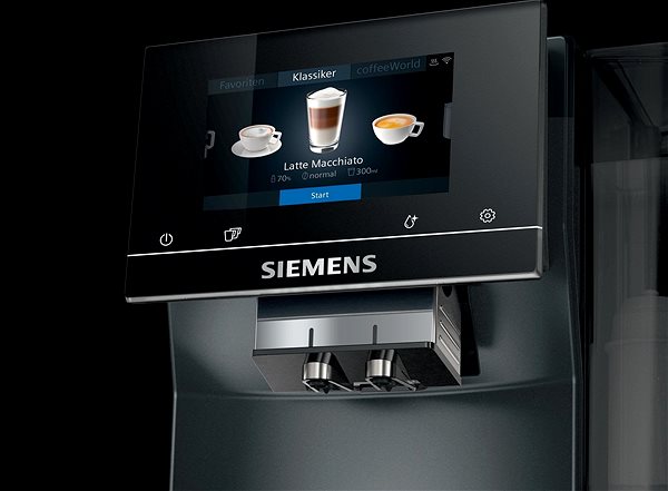 Automata kávéfőző SIEMENS TP707R06 Energia címke