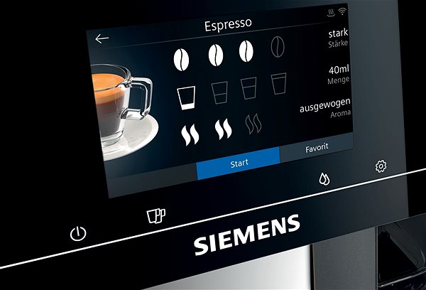 Automata kávéfőző SIEMENS TP707R06 Jellemzők/technológia
