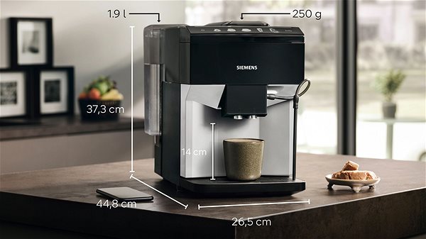Automata kávéfőző SIEMENS TP511R01 EQ500 classic ...