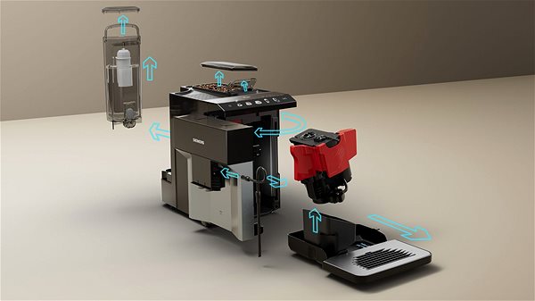 Automata kávéfőző SIEMENS TP511R01 EQ500 classic ...