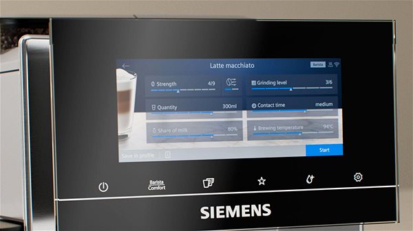 Automata kávéfőző Siemens TQ903R03 EQ900 ...