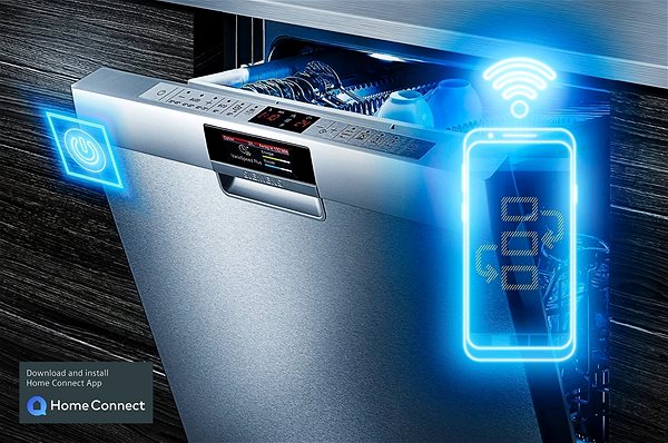 Narrow Built-in Dishwasher SIEMENS SR63EX28ME Features/technology