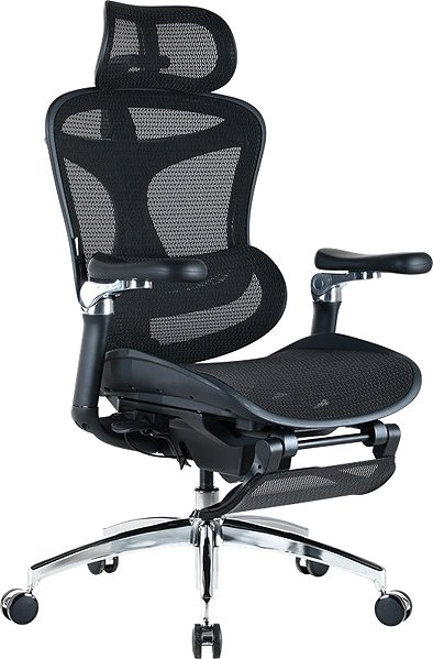 Office Chair SIHOO DORO C300 Mesh Black with Footrest ...