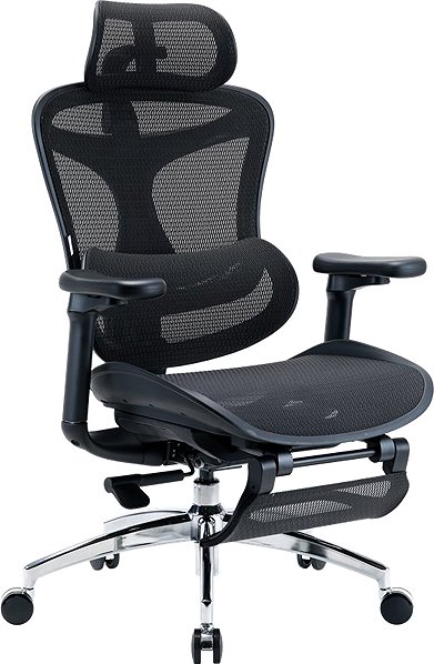 Office Chair SIHOO DORO C300L Black with Footrest ...