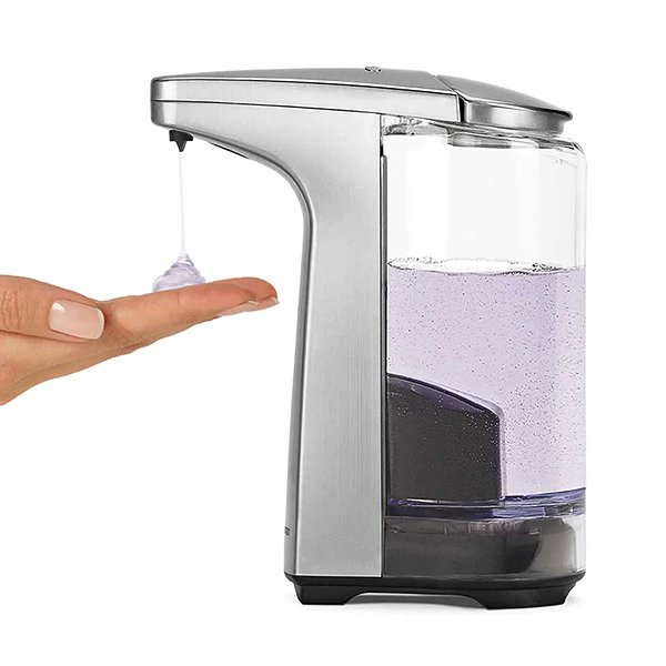 Szappanadagoló Simplehuman Érintésmentes szappanadagoló 237 ml, matt nikkel ...