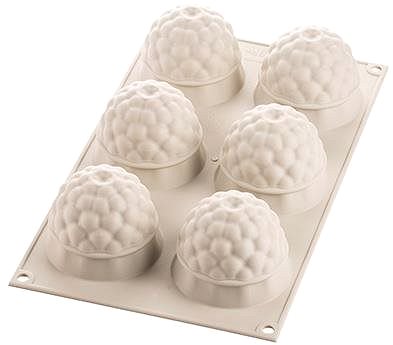 Baking Mould Silikomart Silicone Baking Form for Desserts, Silikomart Segreti Del Bosco 6 pcs | Raspberries Back page