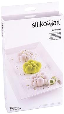 Baking Mould Silikomart Silicone Baking Tin for Mini Dessert Silikomart Bollicine 6 pcs Packaging/box