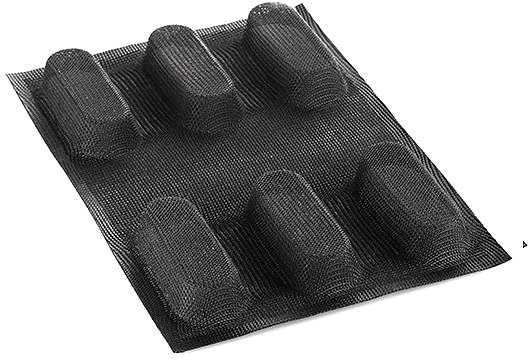 Baking Mould Silikomart Silicone Mat for Baking Mini Cakes Silikomart Air Plus 03 Plum Cake Mini | 2 pcs Screen