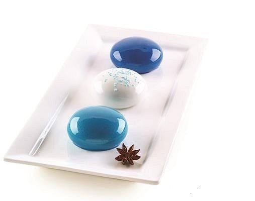 Baking Mould Silikomart Silicone Baking Tin for Mini Cakes Silikomart Mini Goccia 6 pcs ...