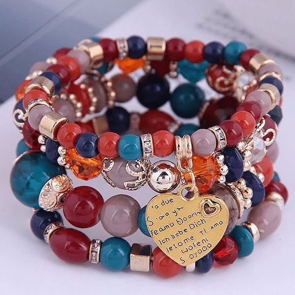 Silver Star Eveningstar Ladies' Bracelets, Set of 4.