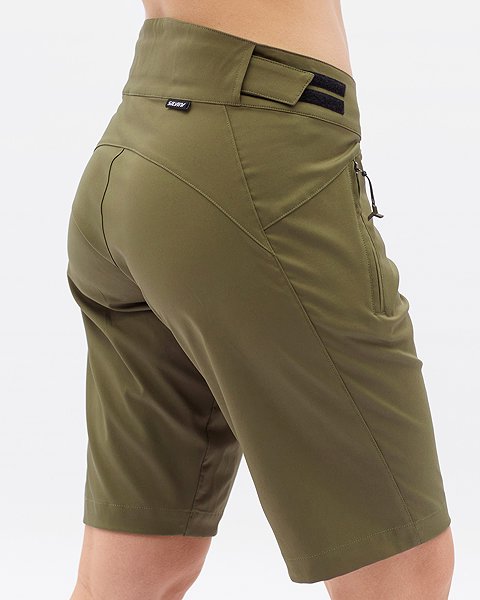 Bicycle shorts SILVINI Patria WP1627 olive, L .