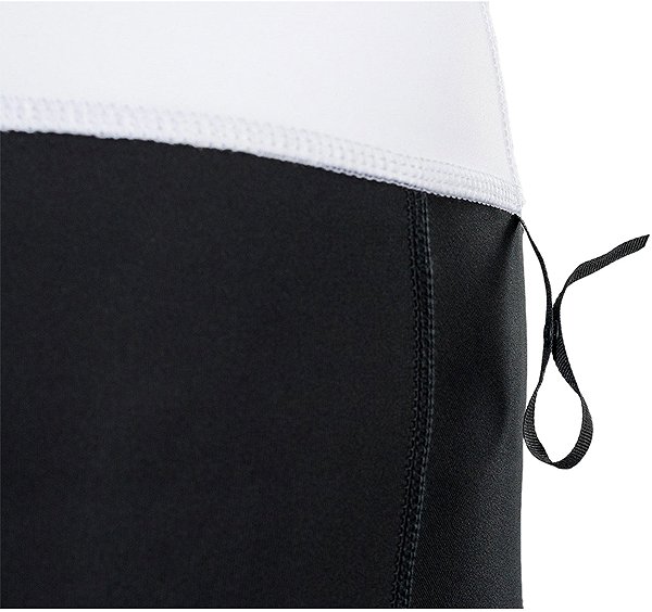 SILVINI Banari MP1810 black-white bike shorts, XL .
