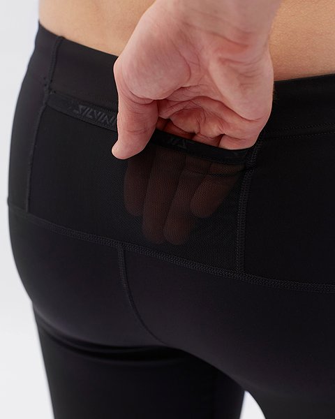 Bicycle shorts SILVINI Lugano MP2252 black, S .